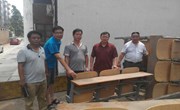 我院向宜阳县山区学校捐赠桌椅温暖山村孩子心