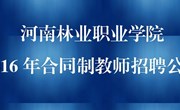 2016年合同制教师招聘公告
