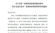 我校荣获实验室安全管理工作两项优秀组织奖